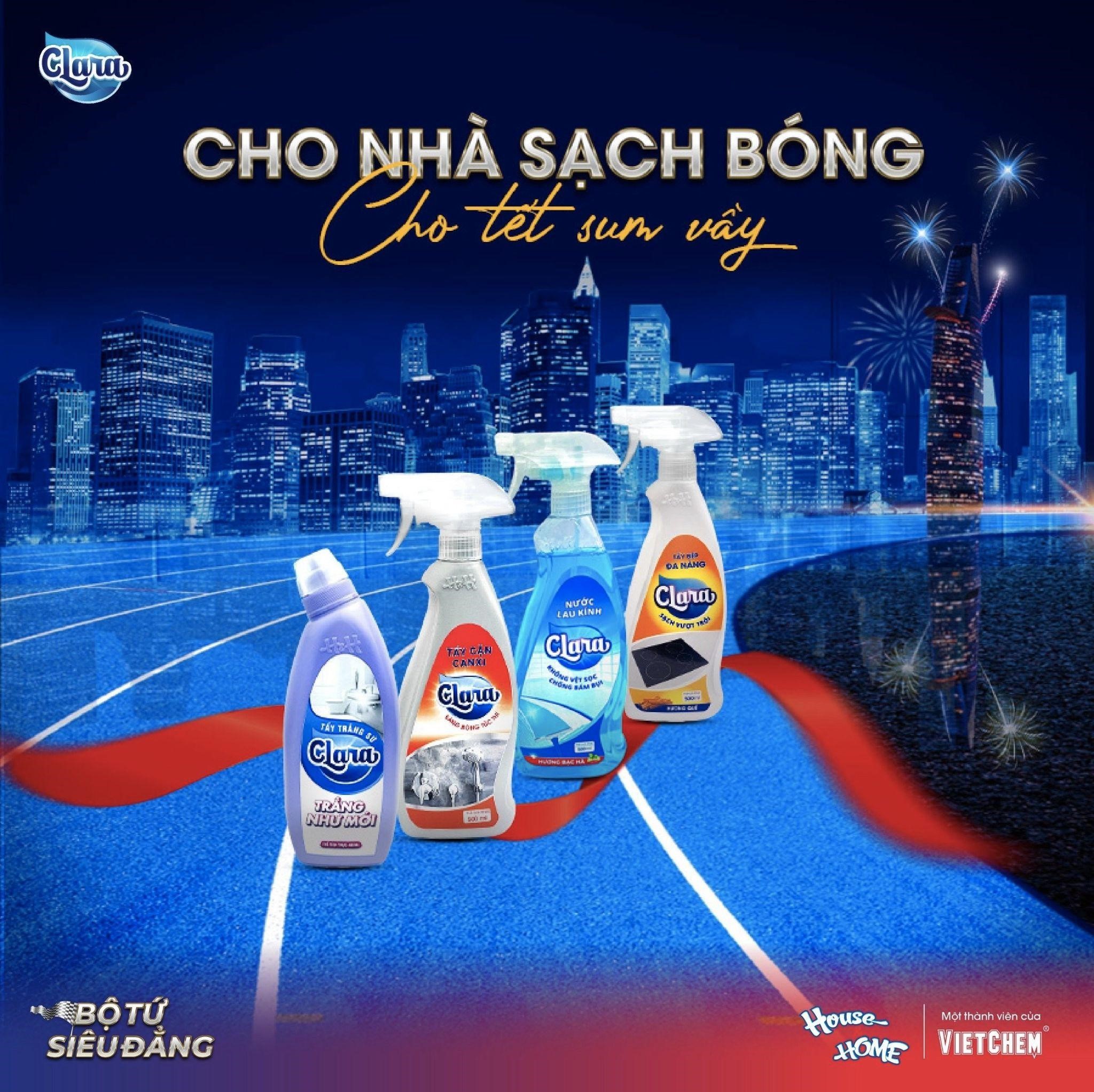 Đời sống - Ra mắt bộ sản phẩm tẩy rửa “bộ tứ siêu đẳng - cho nhà sạch bóng - cho tết sum vầy”