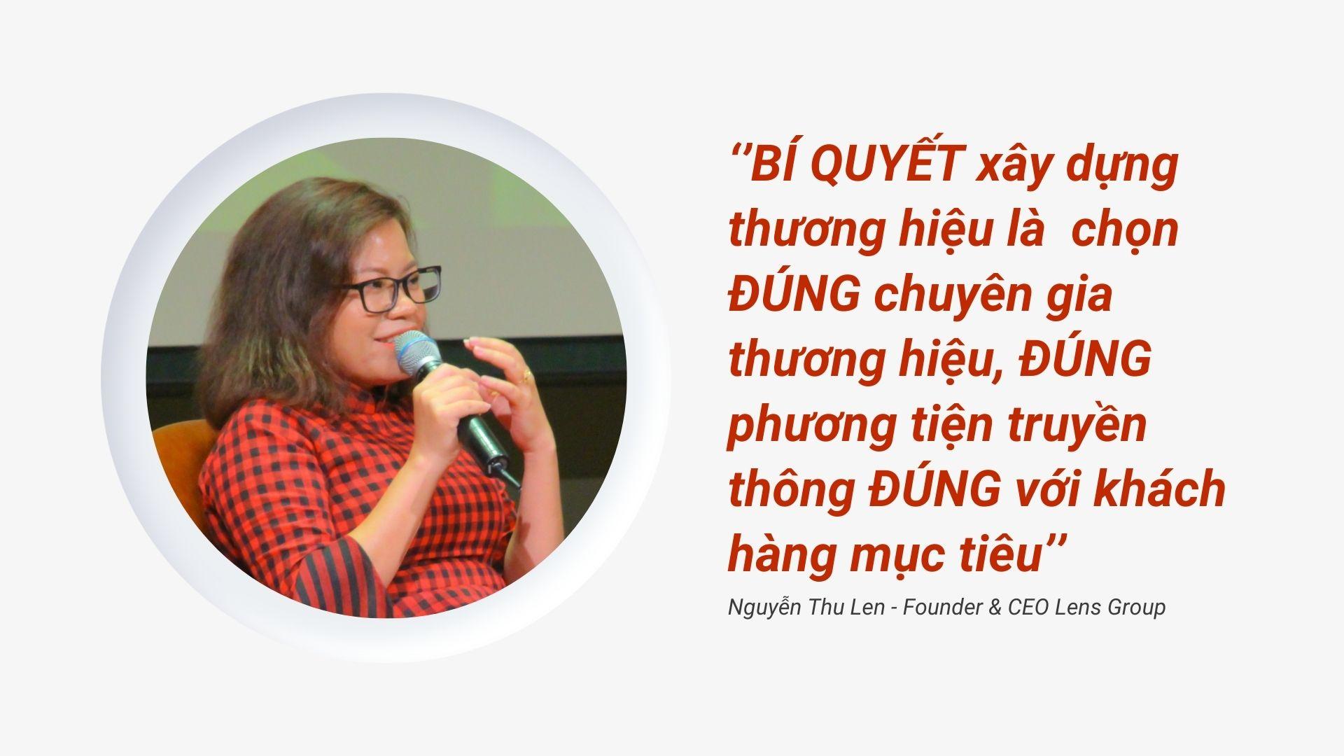 Cần biết - Nguyễn Thu Len: 'Bí quyết xây dựng thương hiệu là chọn đúng phương tiện truyền thông” (Hình 4).