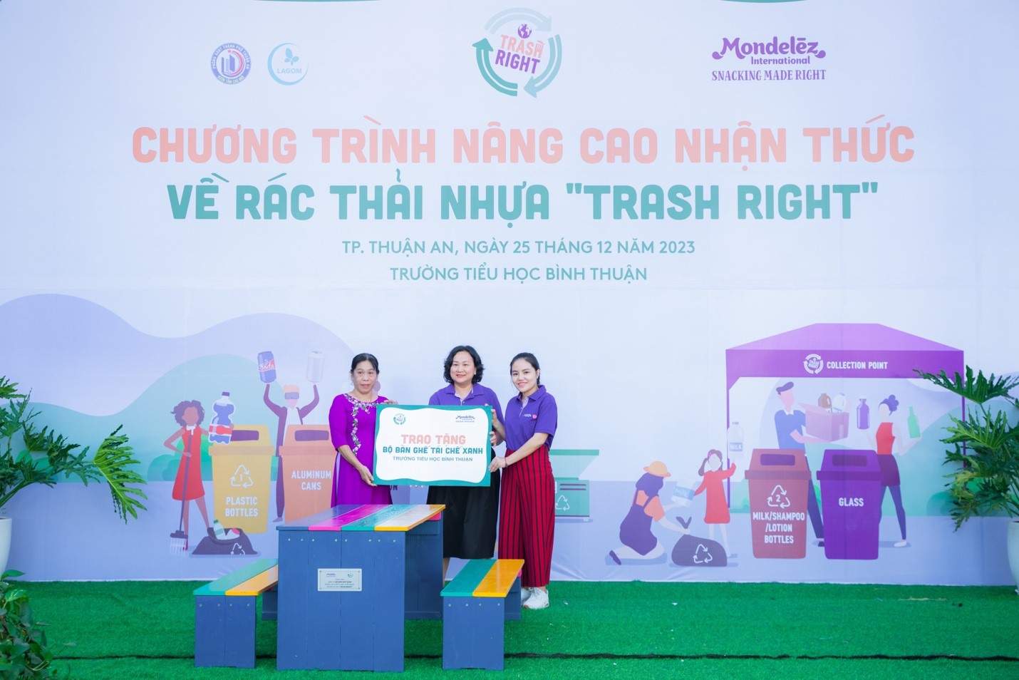 Cần biết - Mondelez Kinh Đô truyền cảm hứng bảo vệ môi trường đến hàng nghìn học sinh tại Việt Nam thông qua sáng kiến “Trash Right” (Hình 2).