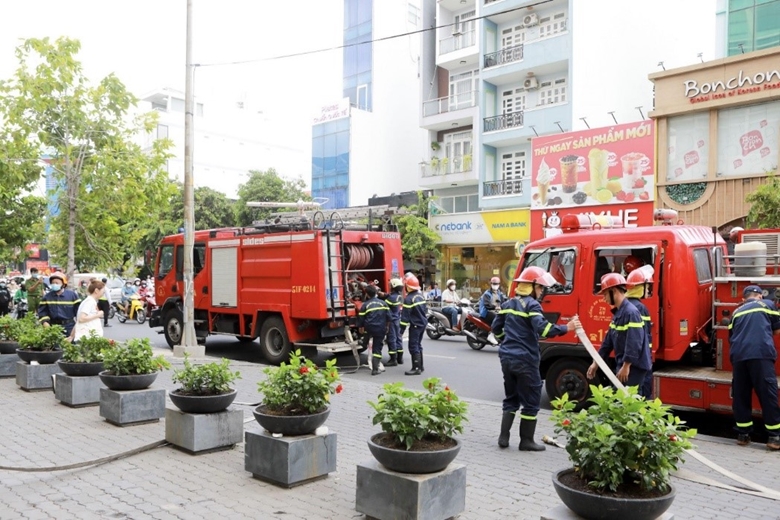 Kinh tế - CityLand diễn tập phương án chữa cháy và cứu nạn, cứu hộ (Hình 2).