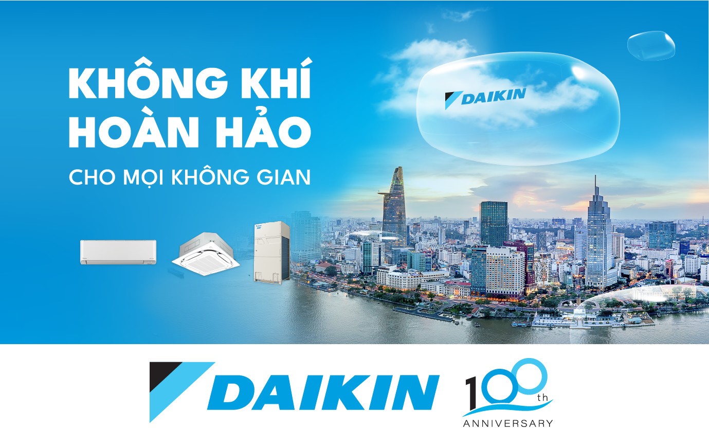 Cần biết - Daikin - Chuyên gia không khí hàng đầu Nhật Bản kỷ niệm 100 năm mang “không khí hoàn hảo” đến mọi không gian