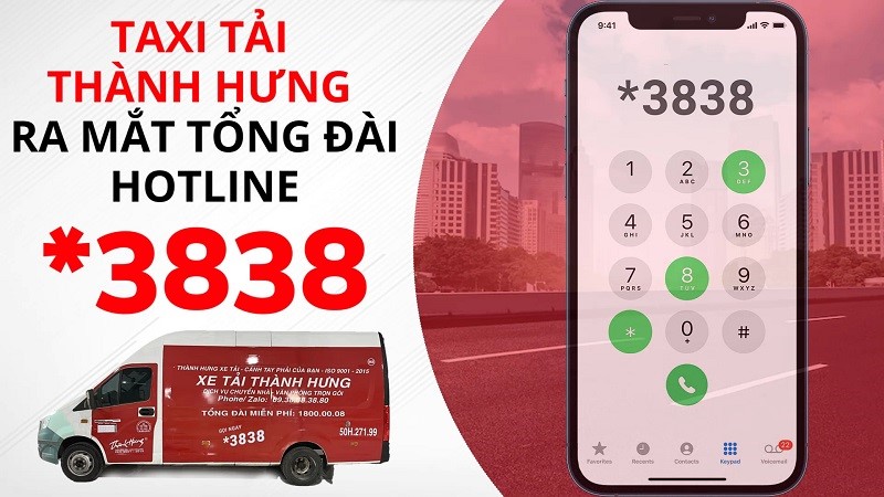 Cần biết - Chuyển nhà nhanh, tiện lợi, an toàn gọi ngay tổng đài Taxi Tải Thành Hưng duy nhất *3838