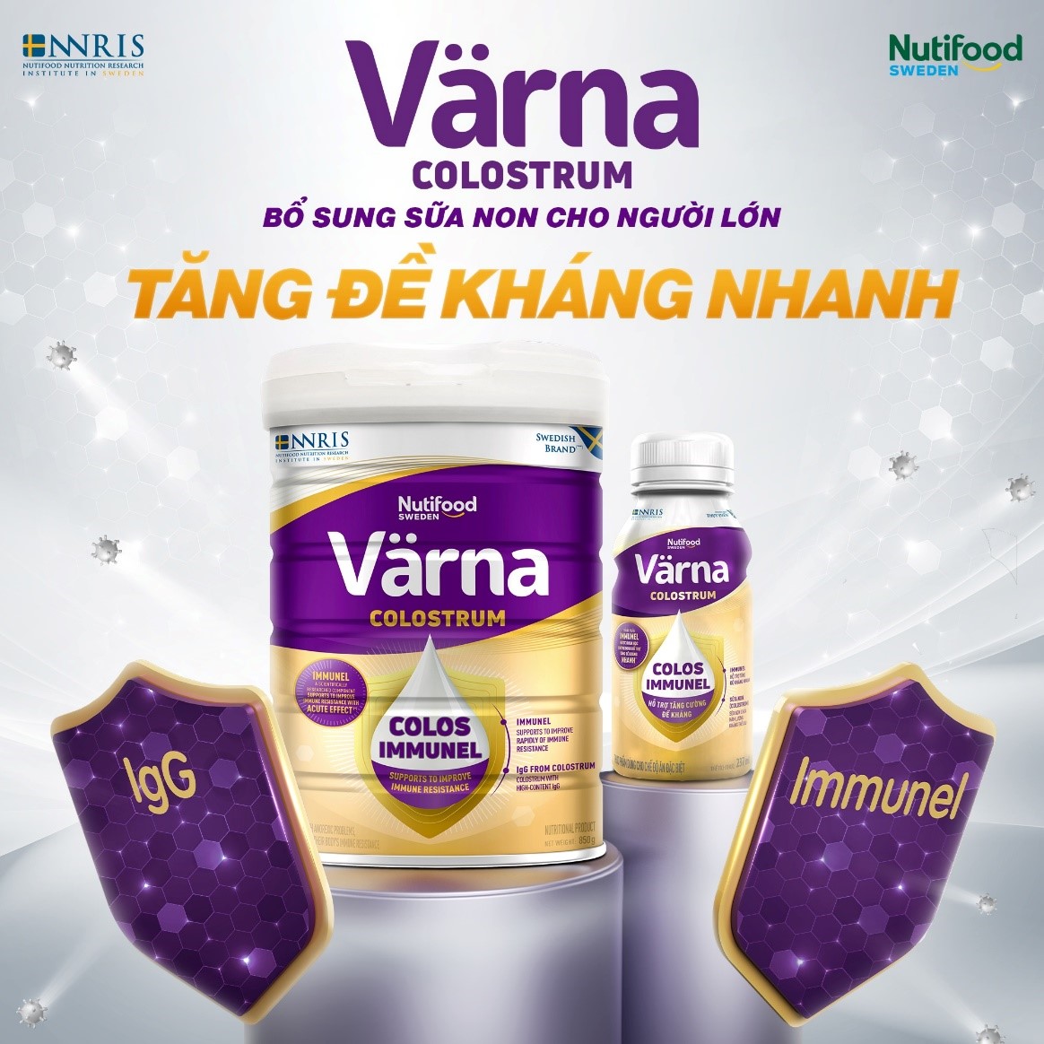 Sức khỏe - Chủ động về sức khỏe, giảm gánh nặng bệnh tật với sữa non Värna Colostrum (Hình 2).