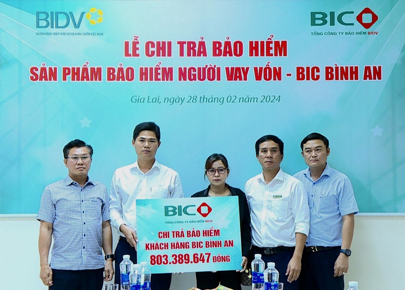 Kinh tế - BIC Bắc Tây Nguyên chi trả hơn 800 triệu đồng quyền lợi bảo hiểm cho khách hàng vay vốn tại Gia Lai