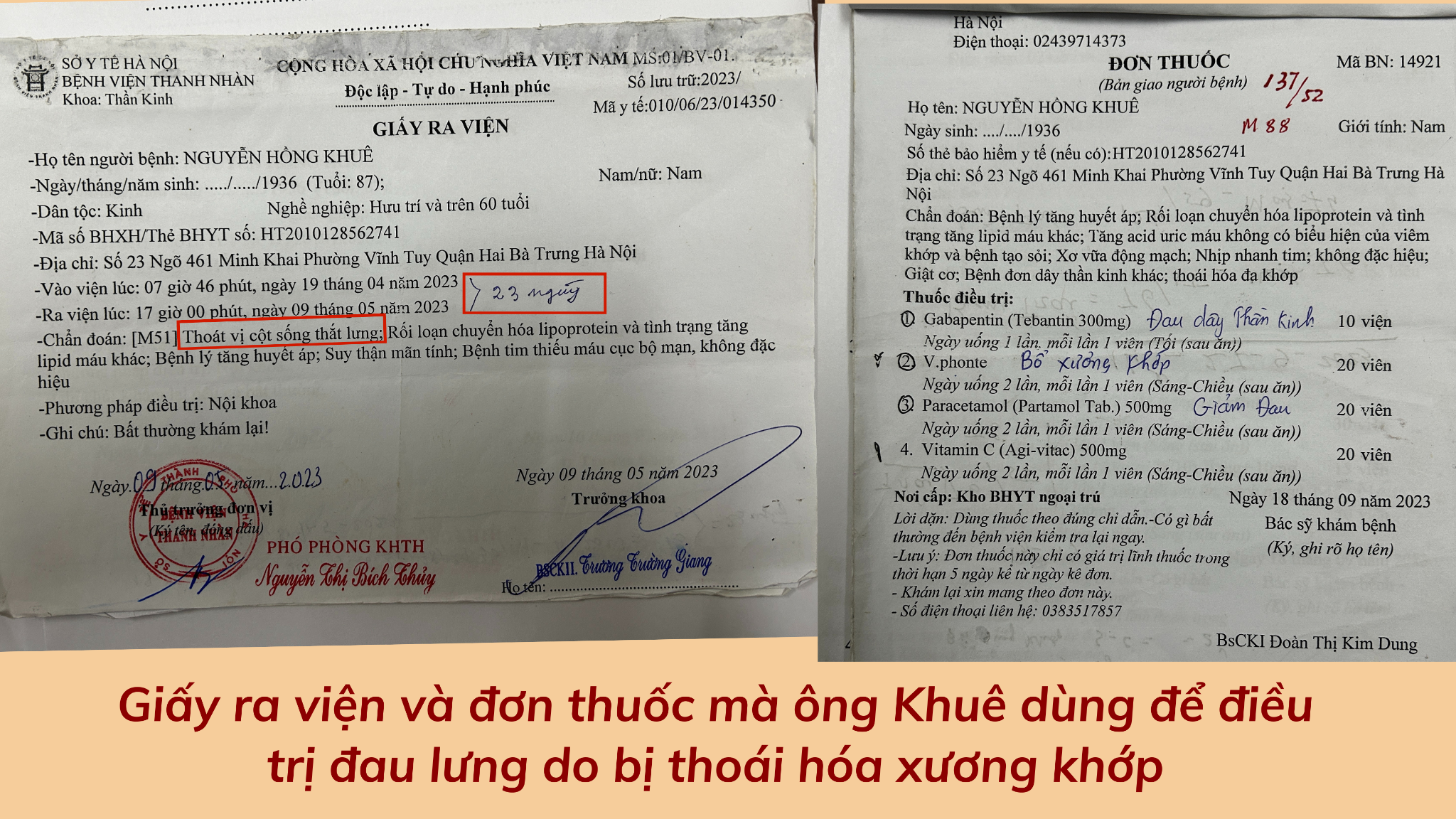 Sức khỏe -  Bí quyết giúp ông cụ 90 tuổi “thoát khỏi” cơn đau nhức lưng do thoát vị cột sống thắt lưng chỉ sau 2 tháng! (Hình 3).