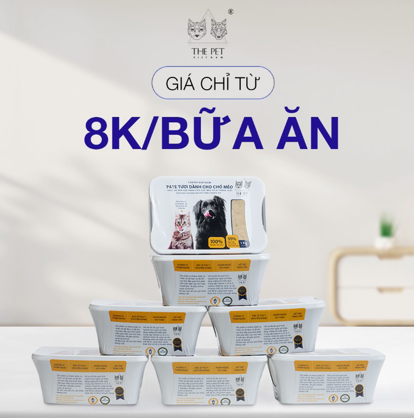 Cần biết - The Pet Vietnam: Ra mắt menu pate tươi chăm sóc da và lông chó mèo  (Hình 4).