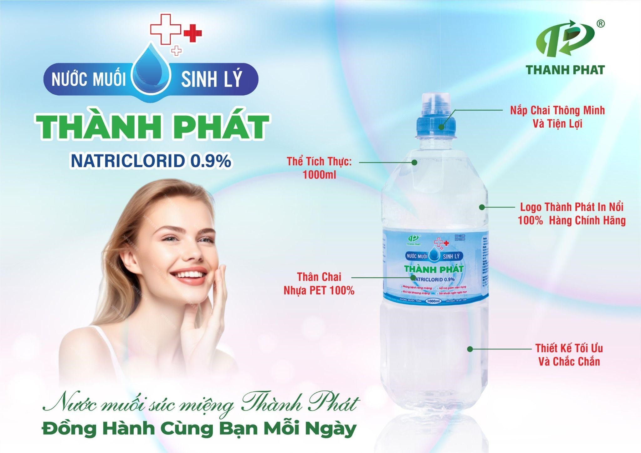 Cần biết - Nước muối sinh lý Thành Phát – người bạn đồng hành chăm sóc sức khỏe người Việt