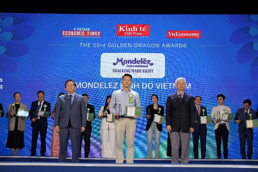 Cần biết - Mondelez Kinh Đô vinh dự được trao giải thưởng Rồng Vàng năm 2024 