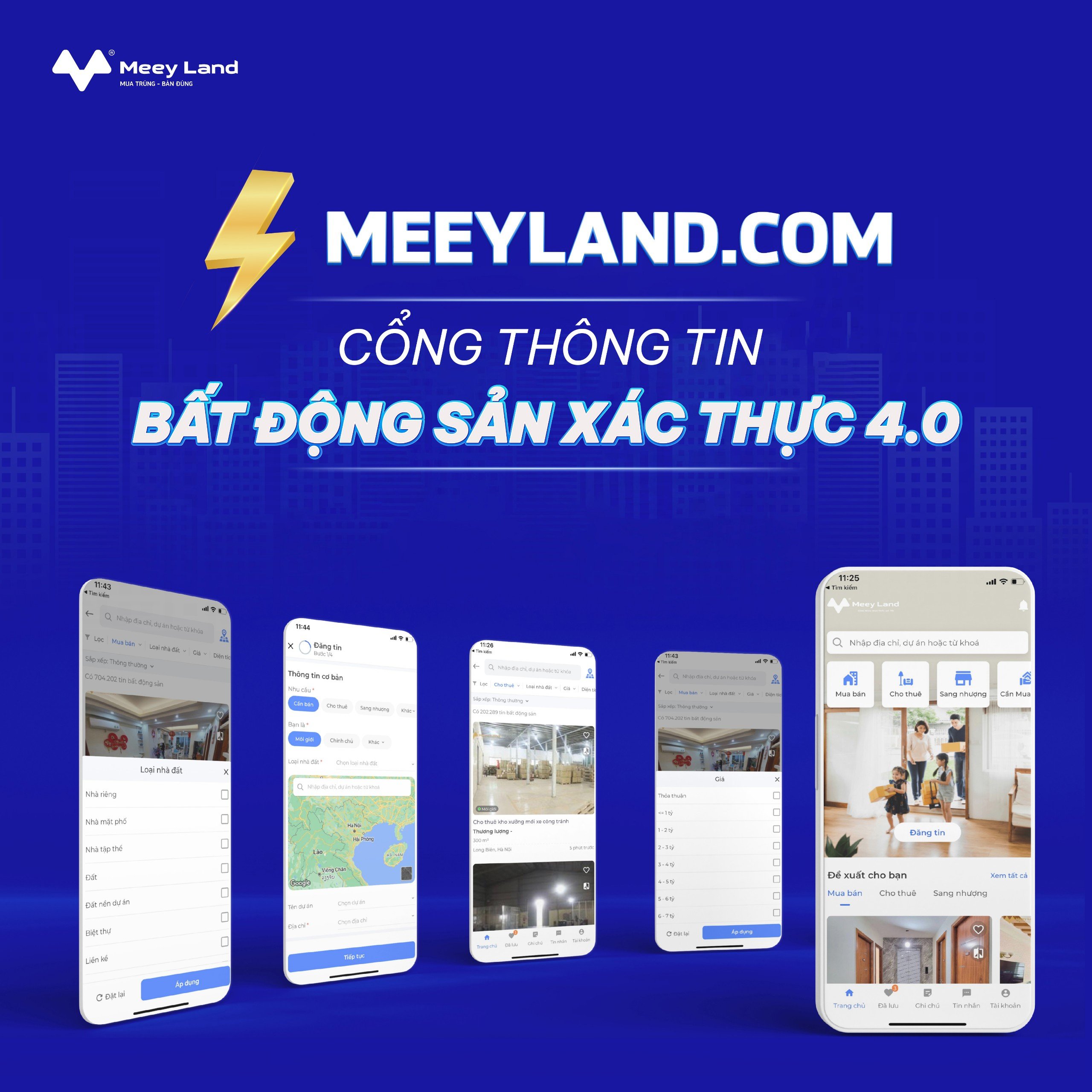 Kinh tế - Cổng thông tin bất động sản xác thực 4.0 meeyland.com - Giải pháp tối ưu với mức chi phí hấp dẫn (Hình 2).