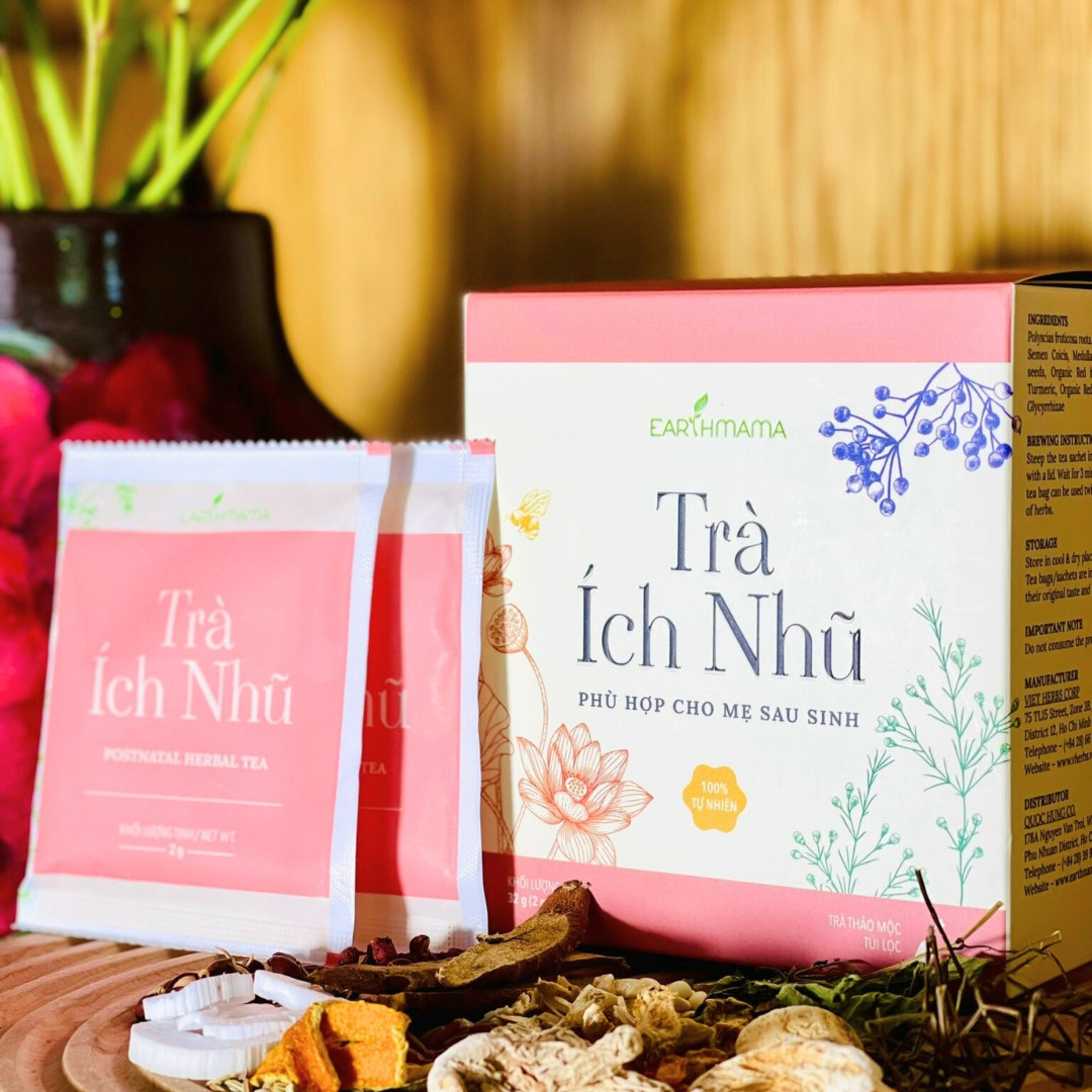 Cần biết - Trà Ích Nhũ từ Earthmama: Giải pháp tự nhiên cho sức khỏe của mẹ sau sinh