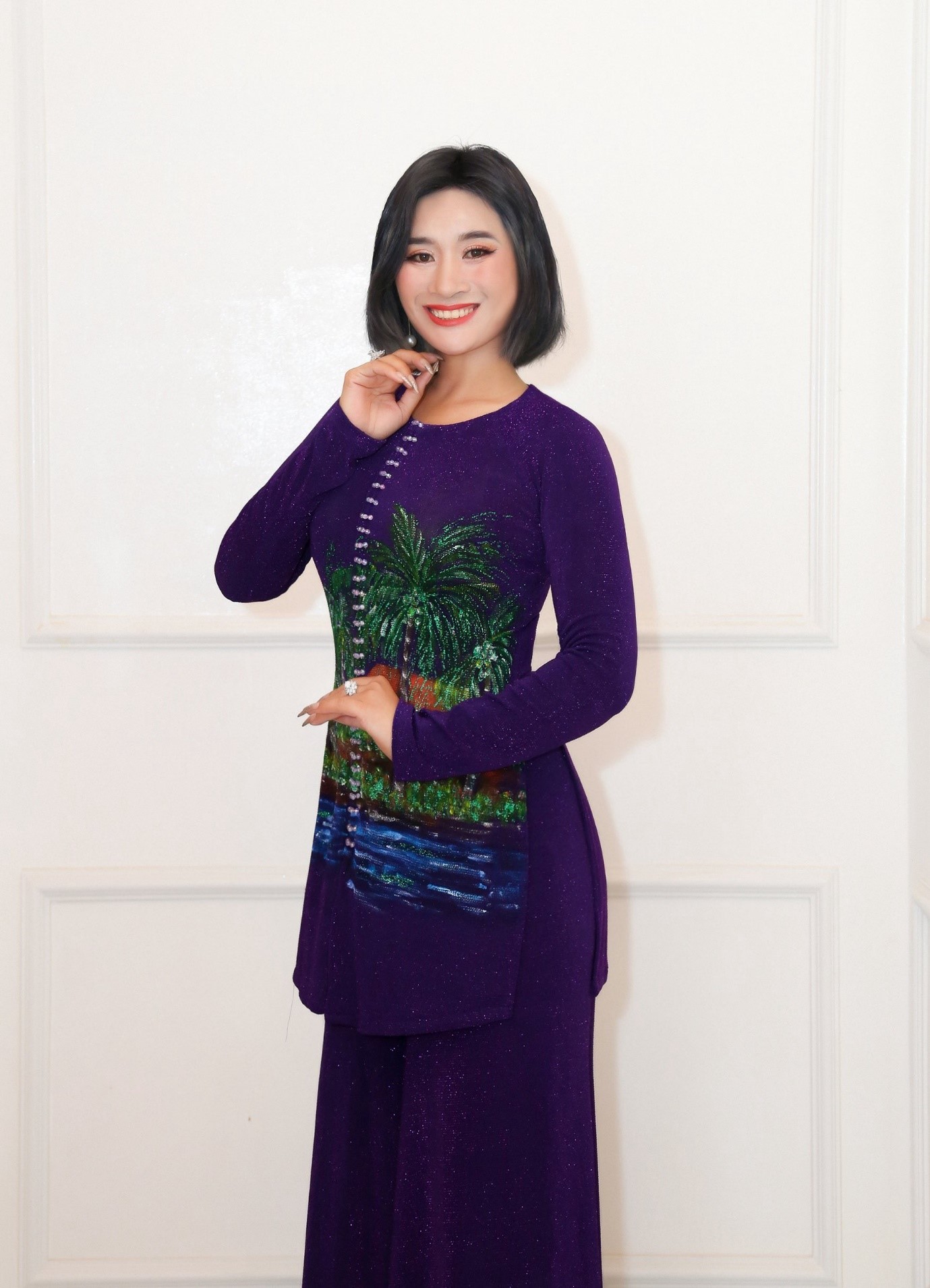 Cần biết - Hoa hậu thiện nguyện Trịnh Lan Trinh – Tích cực lan tỏa bản sắc văn hóa dân tộc với tà áo dài và áo bà ba (Hình 5).