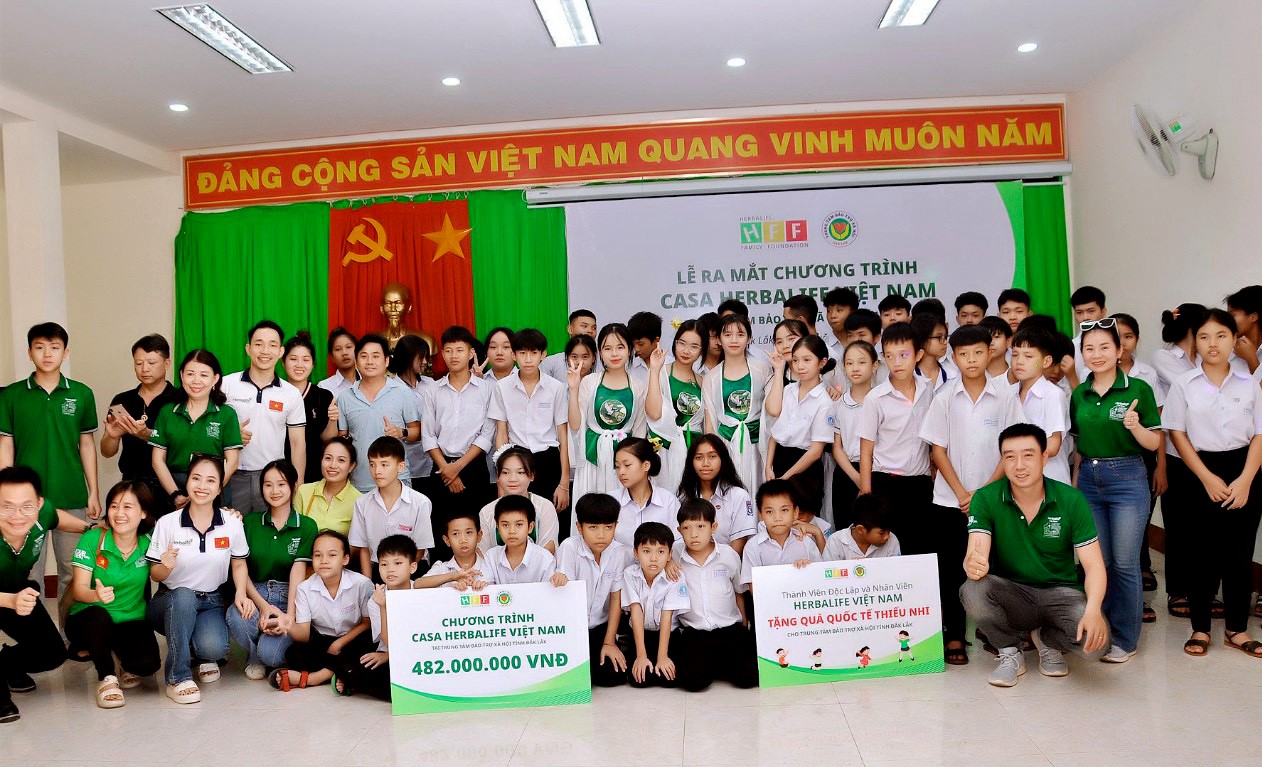 Đời sống - Herbalife Việt Nam mang đến bữa ăn đầy đủ dinh dưỡng cho trẻ em và người có hoàn cảnh khó khăn