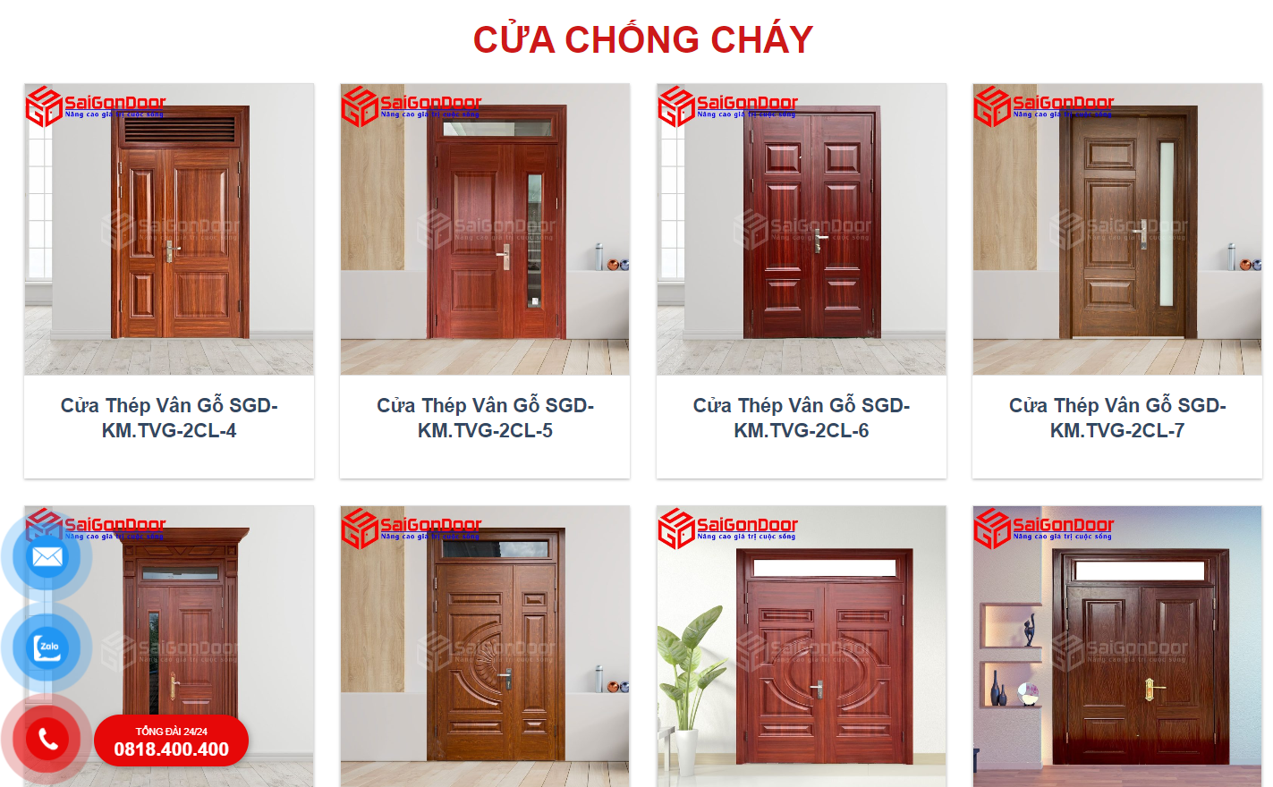 Cần biết - SaiGonDoor được người dân lựa chọn Cửa gỗ, Cửa nhựa, Cửa thép vân gỗ, Cửa chống cháy hàng đầu (Hình 3).