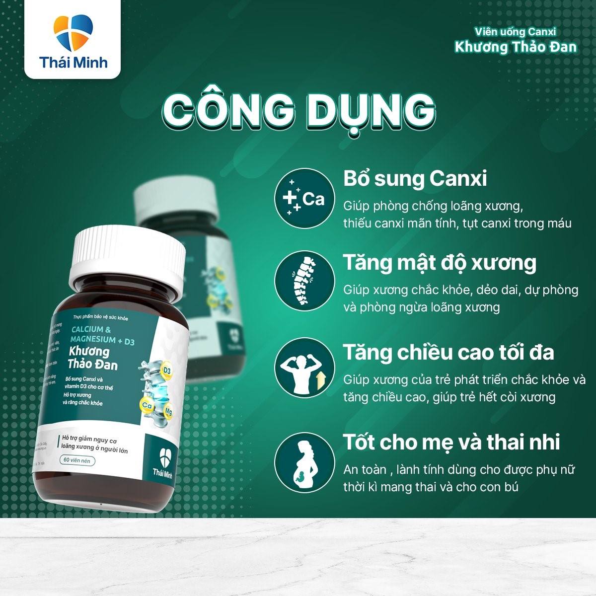 Cần biết - Ra mắt Canxi & Magie + D3 Khương Thảo Đan - Giải pháp chuyên biệt bổ sung canxi cho xương, răng chắc khỏe  (Hình 2).