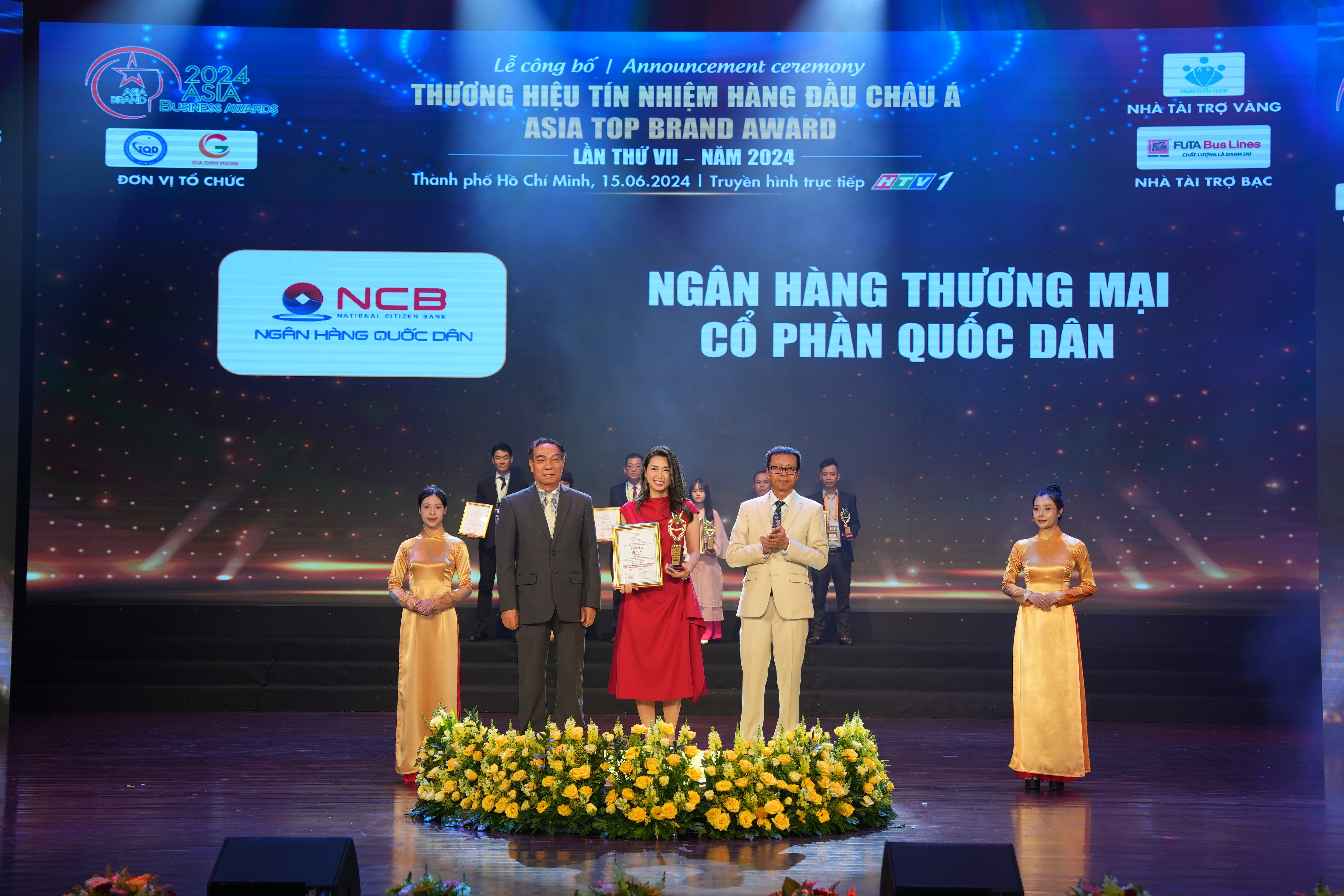 Kinh tế - Ngân hàng số của NCB nhận giải thưởng Top 10 sản phẩm dịch vụ chất lượng Châu Á 2024