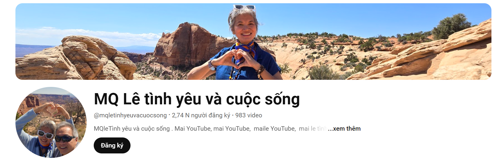 Cần biết - Kênh Youtube Tình yêu và Cuộc sống: Câu chuyện của MQ Lê về nghị lực và Thành Công