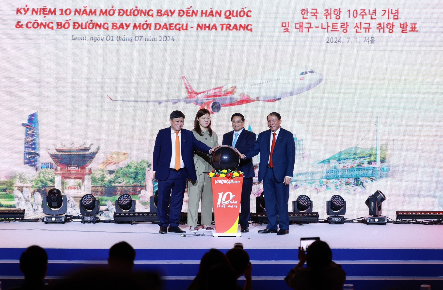 Kinh tế - Kỷ niệm 10 năm bay đến Hàn Quốc và công bố đường bay mới, Vietjet mở bán hàng chục ngàn vé siêu tiết kiệm (Hình 3).