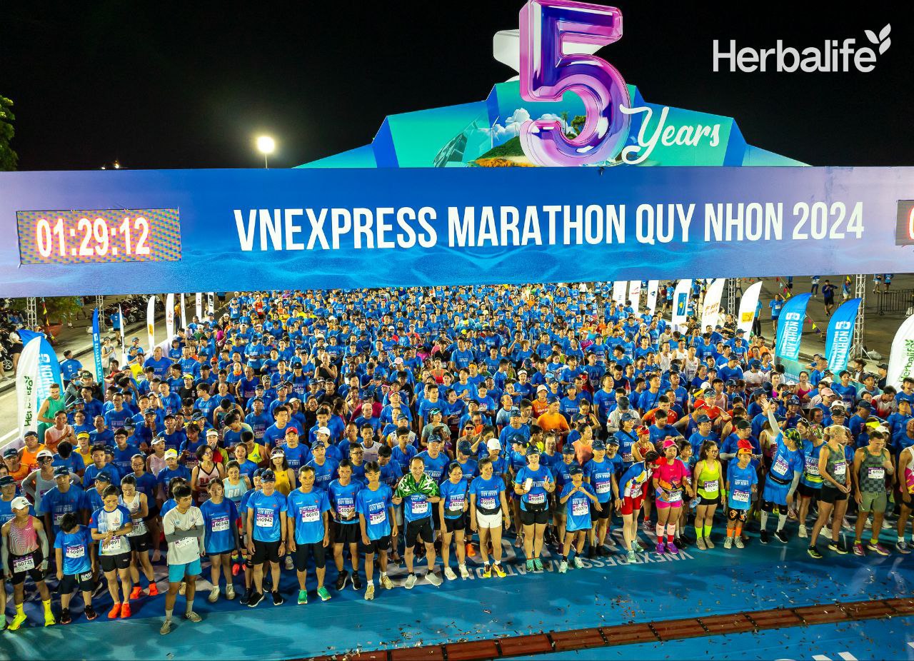 Thể thao - VnExpress Marathon Quy Nhơn 2024 - Herbalife người bạn đồng hành thủy chung vì sức khỏe cộng đồng