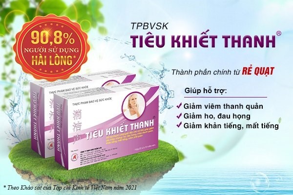 Sức khỏe - Hết khàn tiếng, mất tiếng do viêm thanh quản nhờ Tiêu Khiết Thanh (Hình 4).