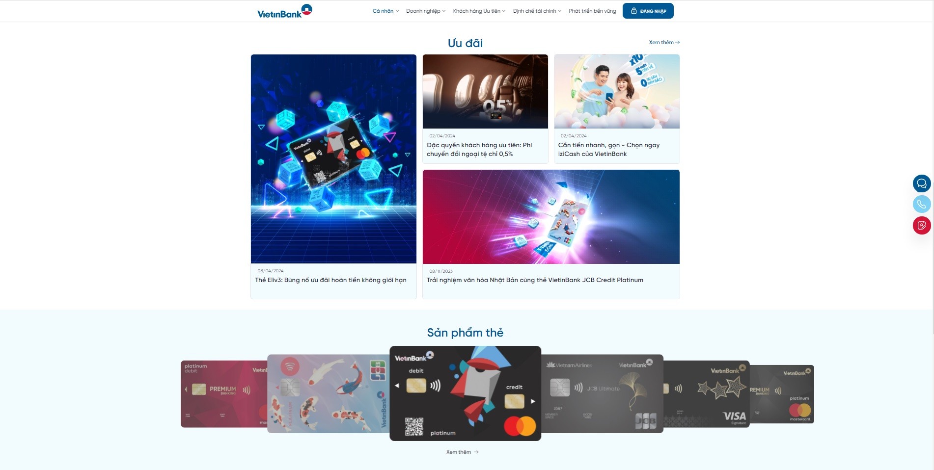 Kinh tế - VietinBank ra mắt website mới (Hình 3).