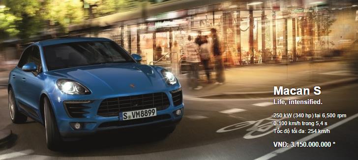 Xe++ - Bảng giá mới nhất của hãng Porsche tại Việt Nam (Hình 2).