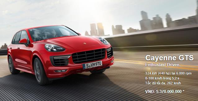 Xe++ - Bảng giá mới nhất của hãng Porsche tại Việt Nam (Hình 6).
