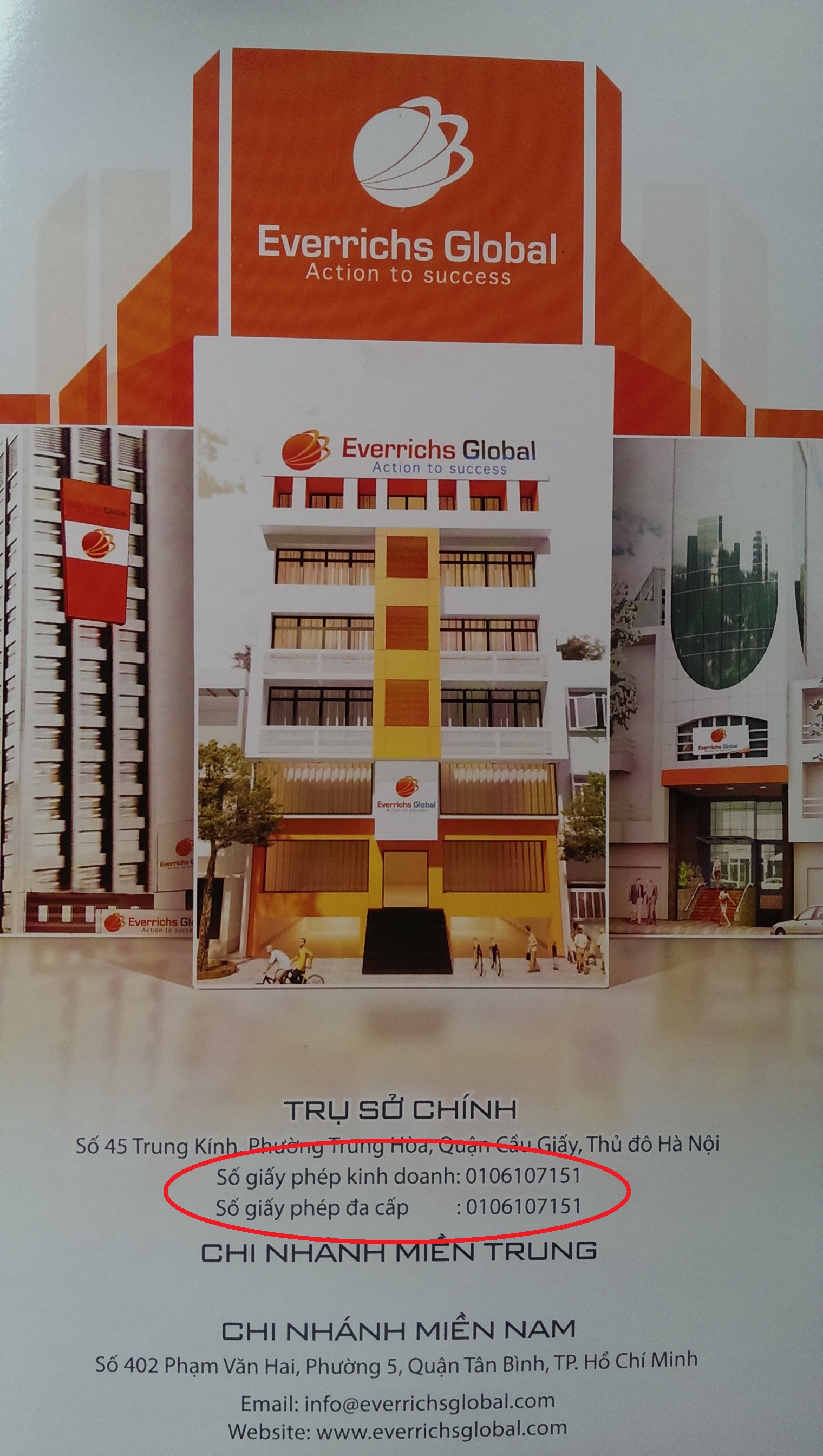 Kinh doanh - Công ty Everrichs Global kinh doanh đa cấp thừa nhận khiếm khuyết