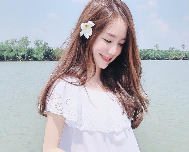 Giải trí - Hot girl Thái Lan hút 1 triệu người theo dõi vì xinh như sao Hàn (Hình 9).