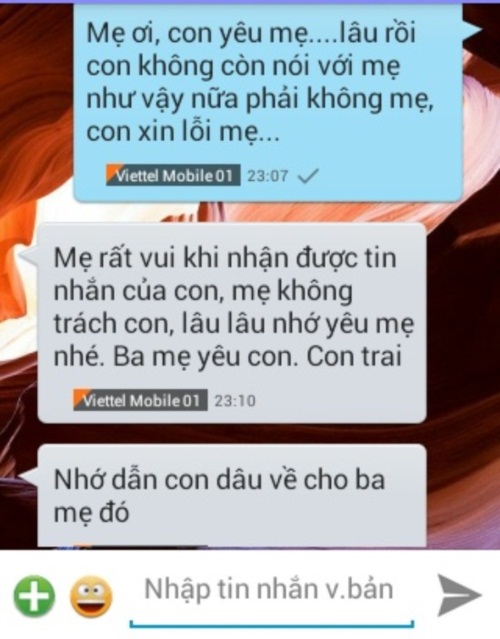 Giải trí - Phản ứng hài hước của mẹ khi nhận được tin nhắn 'Con yêu mẹ' (Hình 6).