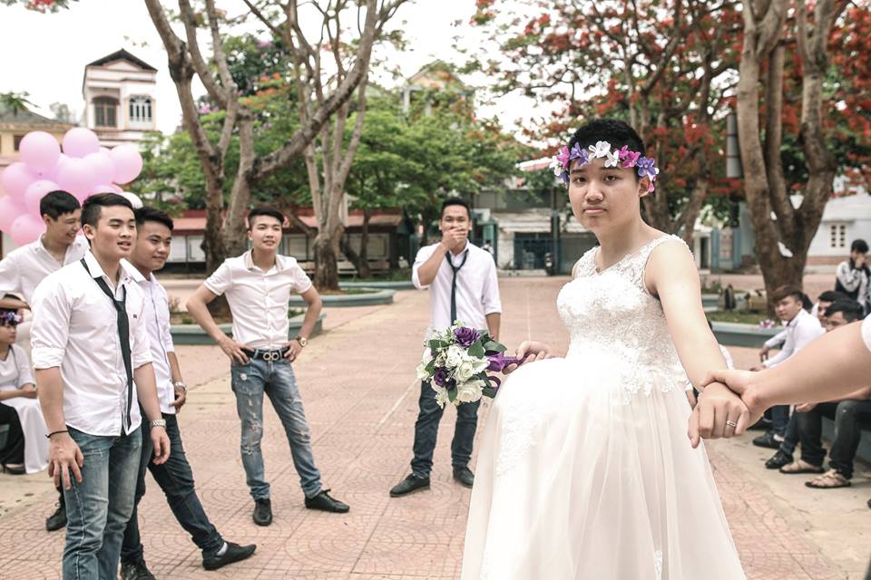 Giải trí - Ảnh kỷ yếu ‘giang hồ’ của teen Sơn La gây sốt (Hình 6).