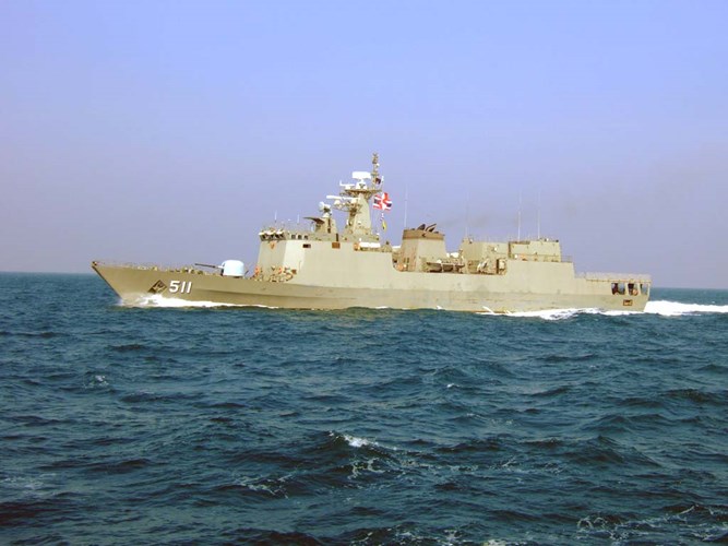 Thế giới - Video: 'Mổ xẻ' sức mạnh t&agrave;u chiến Th&aacute;i Lan vừa gh&eacute; thăm Việt Nam (H&igrave;nh 2).