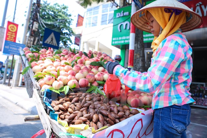 Xã hội - Người dân tò mò với loại quả 'lạ' xuất hiện trên đường phố Hà Nội