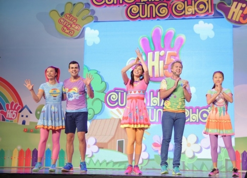 Giải trí - Hi5 'quậy tưng' trong live-concert đầu tiên tại Việt Nam