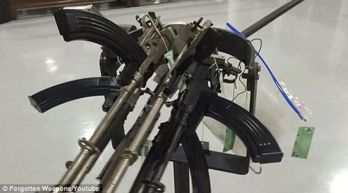 Thế giới - 'Mục sở thị' s&uacute;ng m&aacute;y 6 n&ograve;ng tự chế Gatling (H&igrave;nh 7).