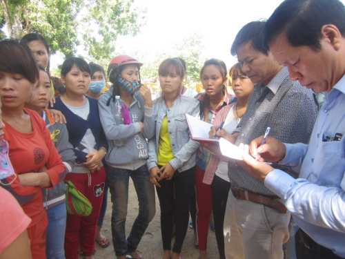 Kinh doanh - Vụ đình công ở Quảng Nam: Công ty đã xin lỗi công nhân