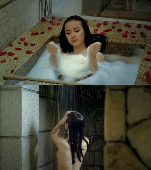 Giải trí - Angela Phương Trinh gợi cảm trong bồn tắm cùng Tâm Tít (Hình 7).