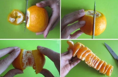 Xã hội - Mẹo bổ cam đúng và ngon mắt (Hình 5).