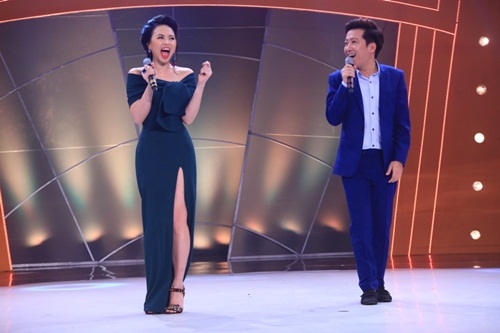 Giải tr&iacute; - Bước nhảy ng&agrave;n c&acirc;n tập 2: Trường Giang 't&aacute;n tỉnh' Đinh Ngọc Diệp (H&igrave;nh 2).