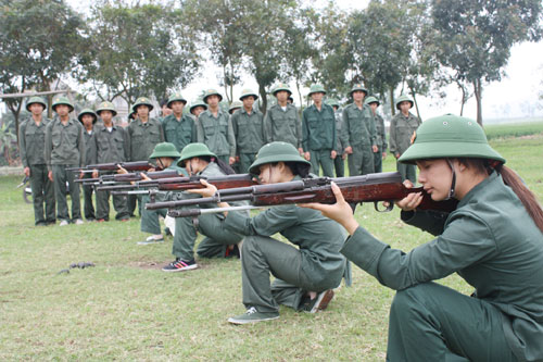 Xã hội - Sinh viên được miễn học thực hành quân sự khi thể lực yếu
