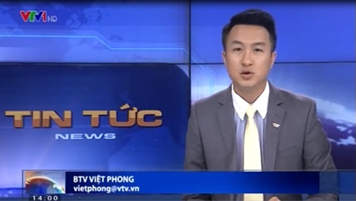 Giải trí - Nam MC nói giọng miền Nam đầu tiên trên thời sự VTV