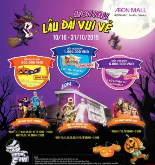Giải tr&iacute; - Những điểm vui chơi mới dịp lễ Halloween 2015 ở H&agrave; Nội v&agrave; TP.HCM (H&igrave;nh 2).