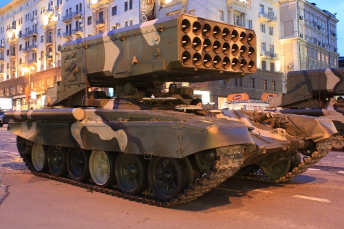 Thế giới - 'Bão lửa' BM-21 Grad và Pháo đa nòng TOS-1A khai hỏa tiêu diệt IS (Hình 2).