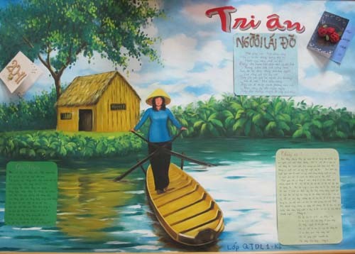 Giải trí - Mẫu báo tường 20/11 đẹp nhất cho ngày Nhà giáo Việt Nam (Hình 4).