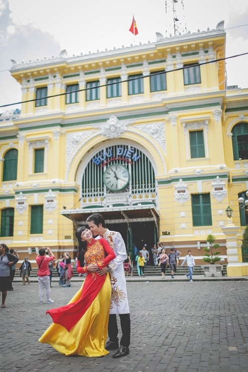 Giải trí - MC Ngọc Tiên - Sỹ Toàn khoe ảnh cưới lãng mạn (Hình 6).