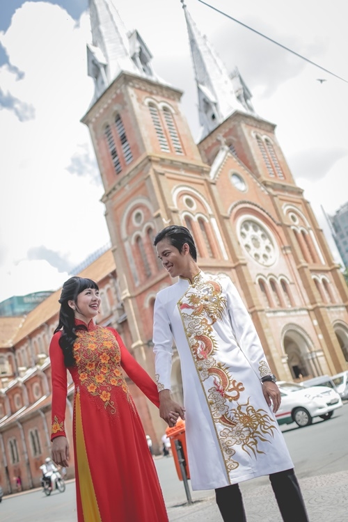 Giải trí - MC Ngọc Tiên - Sỹ Toàn khoe ảnh cưới lãng mạn (Hình 8).