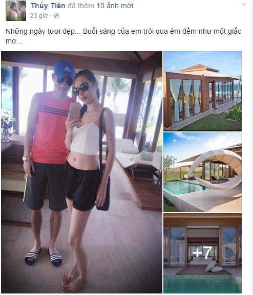 Giải trí - Thủy Tiên – Công Vinh ‘trốn con’ đi nghỉ dưỡng sang chảnh