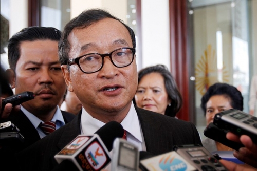 Thế giới - Sam Rainsy hoãn về Campuchia vì tin bắt đã được loan báo công khai?