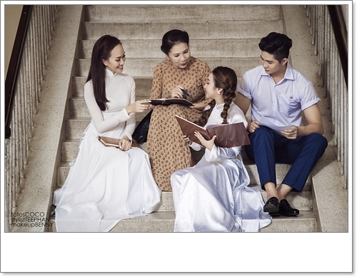 Giải tr&iacute; - NSƯT Kim Xu&acirc;n l&agrave;m c&ocirc; gi&aacute;o của Ray V&otilde;, Kim Duy&ecirc;n (H&igrave;nh 8).