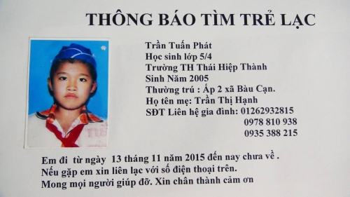 Pháp luật - Cháu bé 10 tuổi mất tích bí ẩn sau khi đến trường đánh cờ vua (Hình 2).