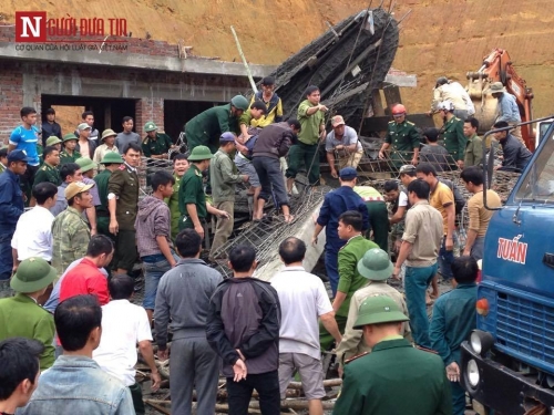 Ph&aacute;p luật - Lời kể của c&ocirc;ng nh&acirc;n vụ sập gi&agrave;n gi&aacute;o c&acirc;y xăng ở H&agrave; Tĩnh